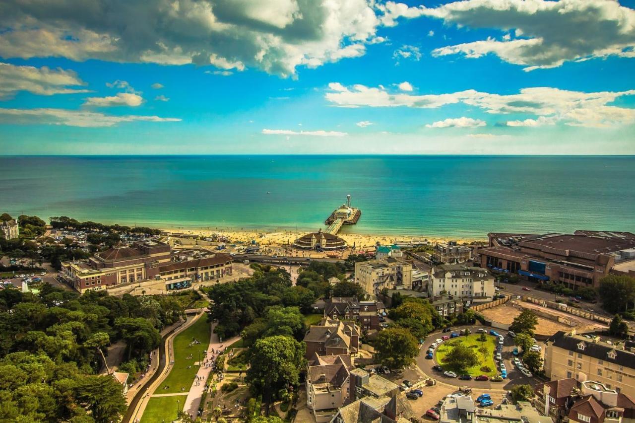 Bournemouth Beachfront Retreat 3 Bedroom 3 Bathroom Seaside B&B With Free Parking Luaran gambar